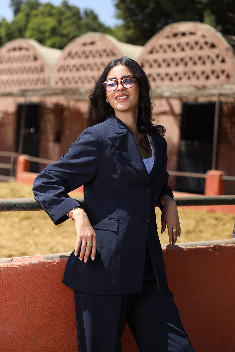 Navy Muse Suit