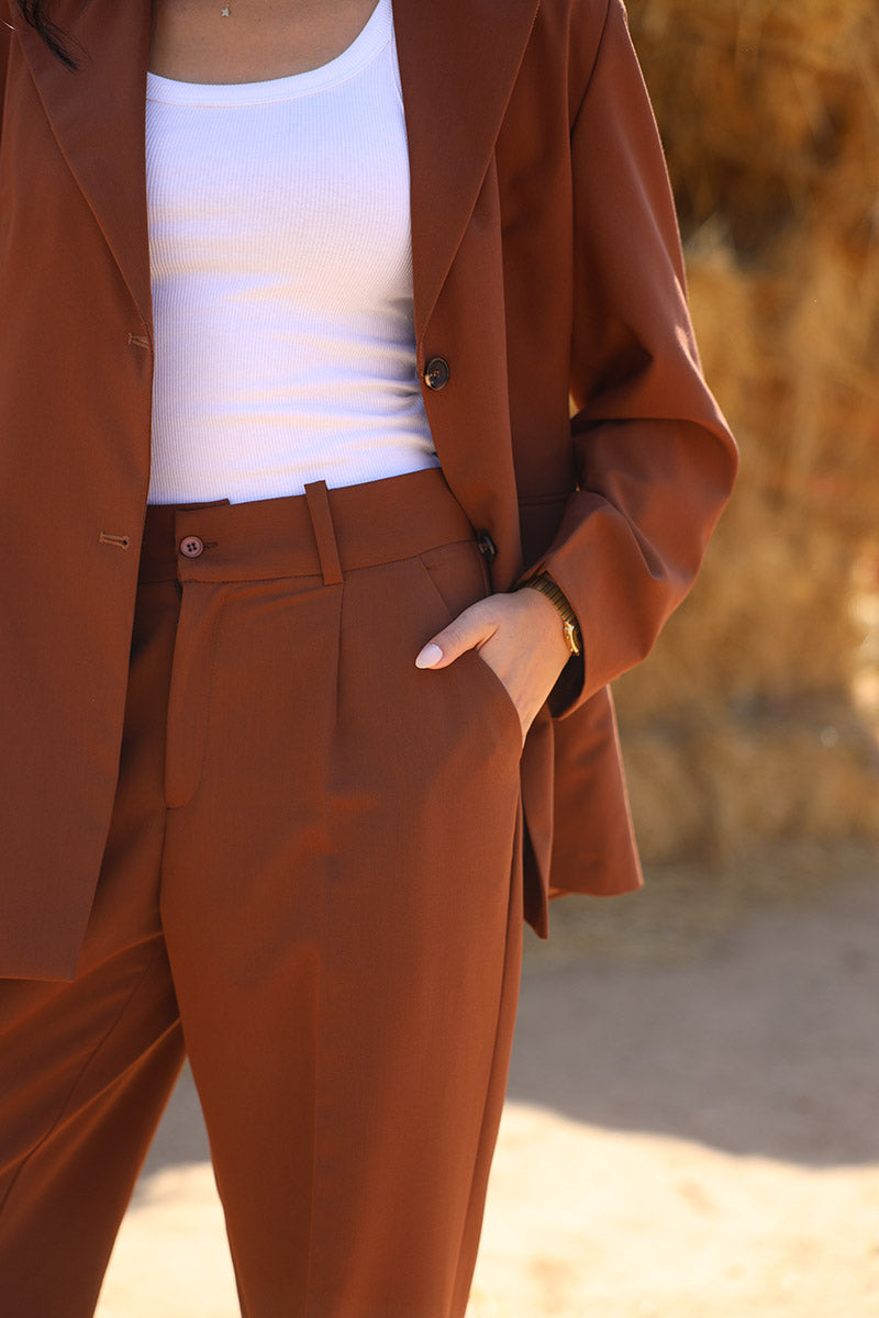 Mocha Tailored suit