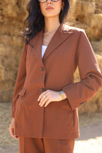 Mocha Tailored suit