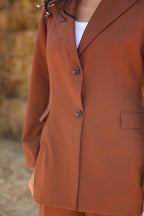 Mocha Tailored suit