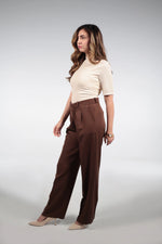 Mocha Tailored Trousers