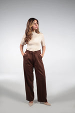 Mocha Tailored Trousers