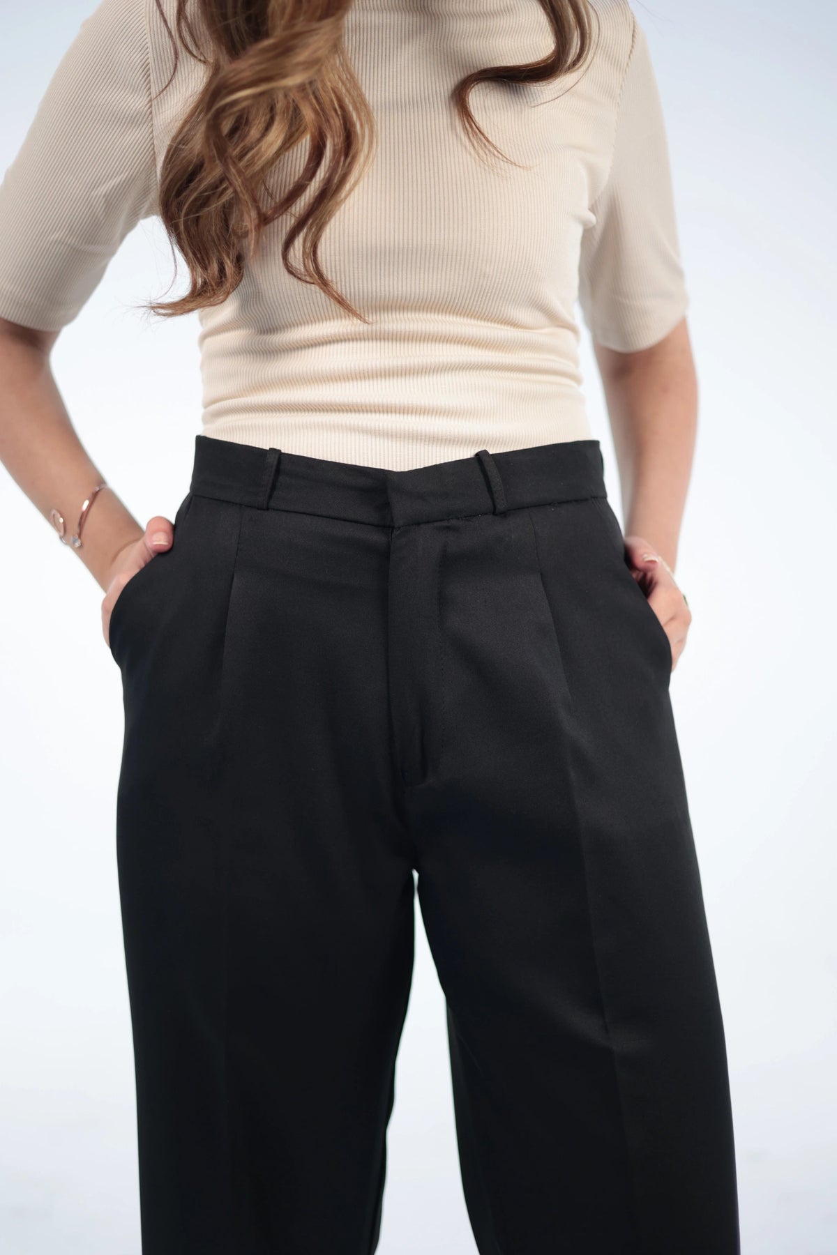 Black Tailored Trousers