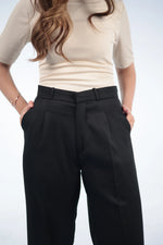 Black Tailored Trousers