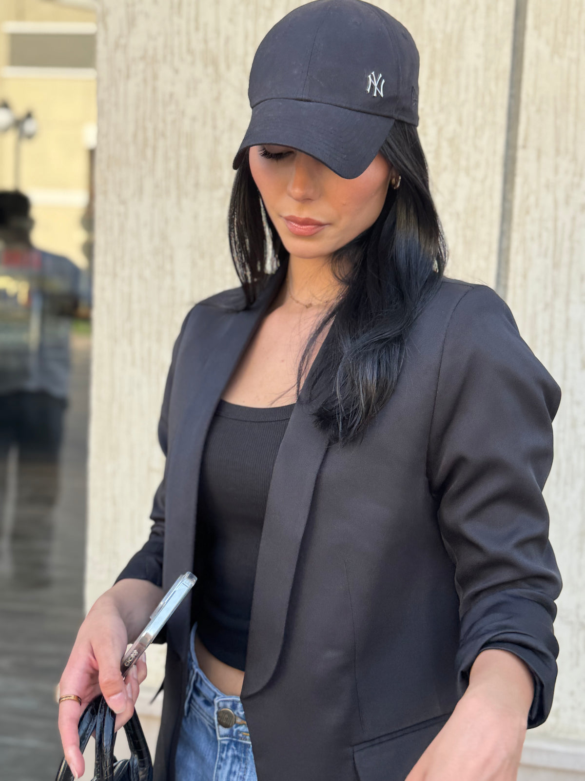 ESOS casual blazer - Black