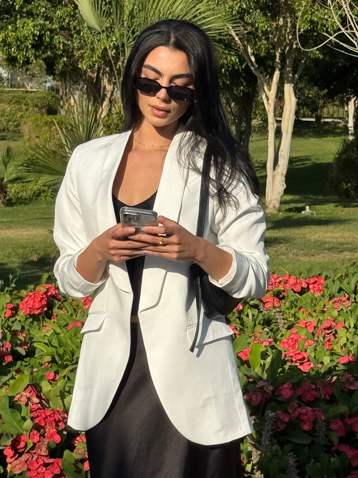 ESOS casual blazer - White