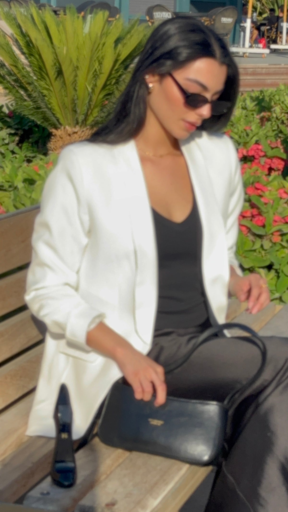 ESOS casual blazer - White