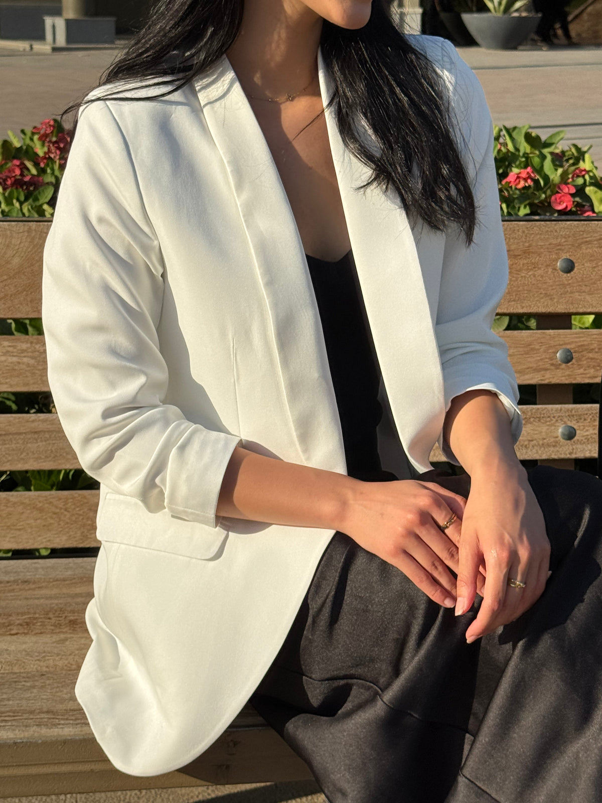 ESOS casual blazer - White