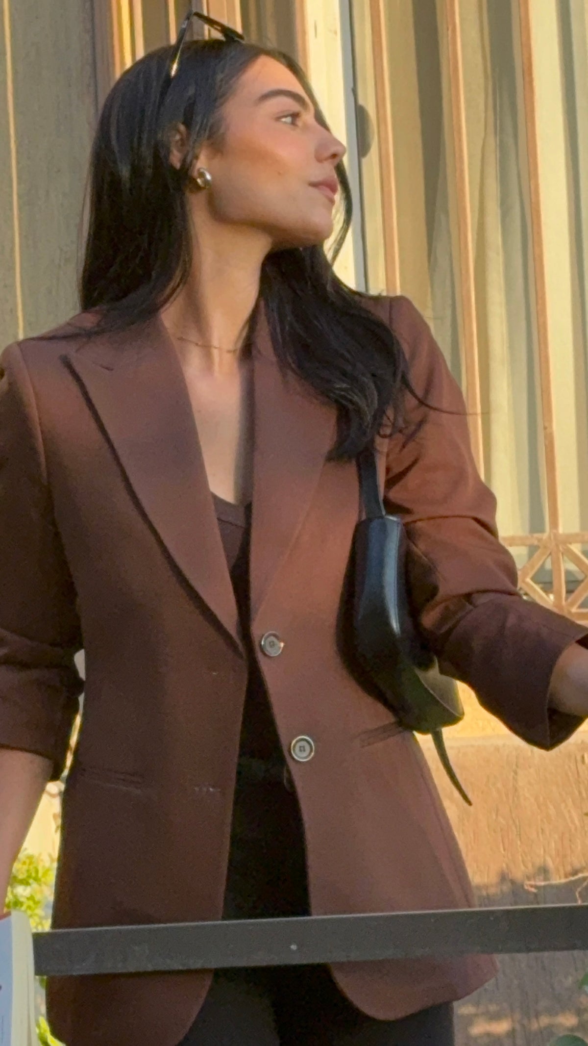 Mocha Bold Blazer
