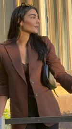 Mocha Bold Blazer