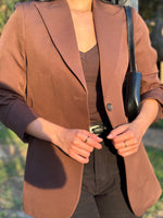 Mocha Bold Blazer