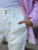 White Waistband trousesr
