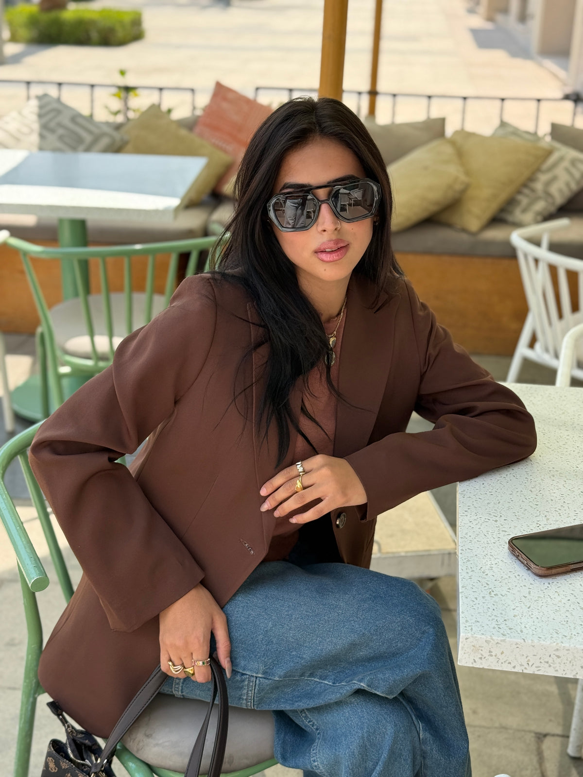 Mocha Bold Blazer