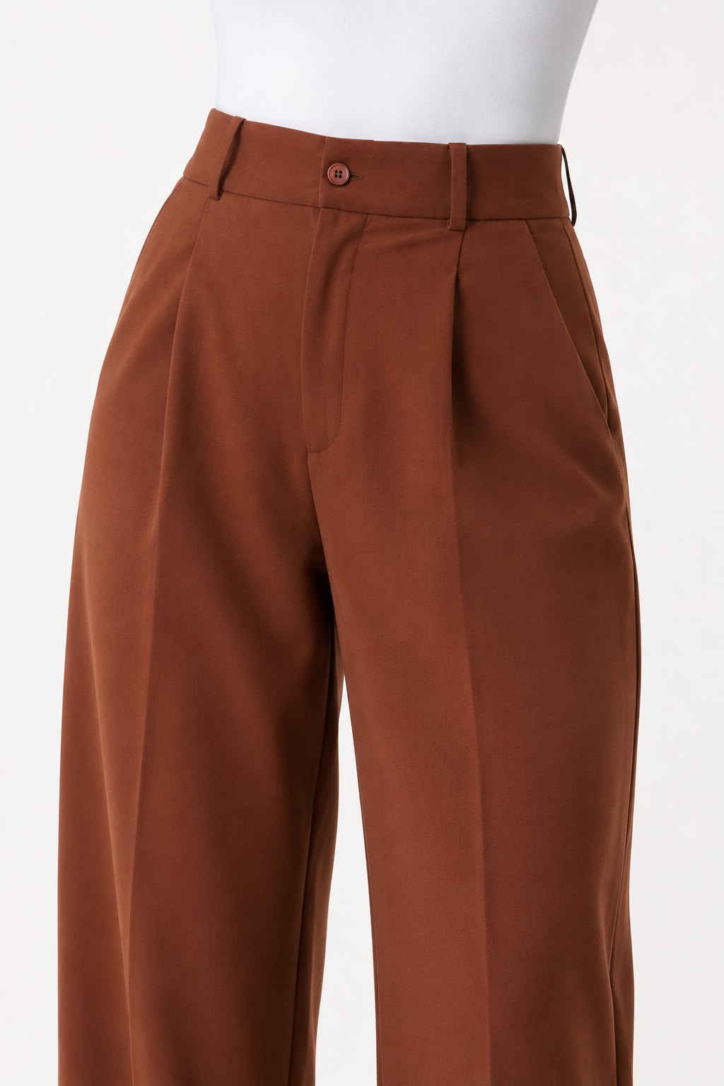 Mocha Tailored Trousers