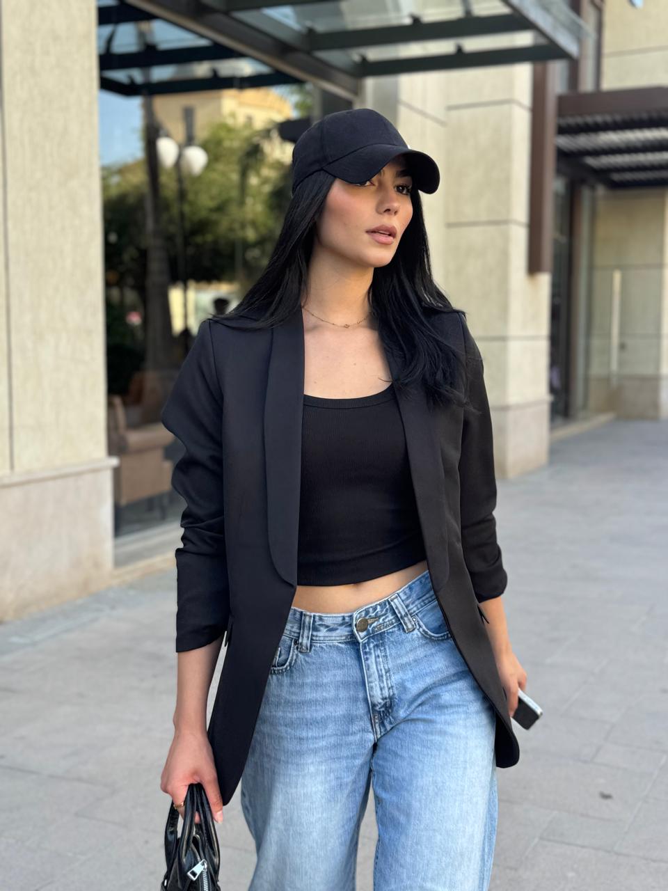 ESOS casual blazer - Black