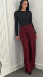 ESOS Waist Trouser Burgandy