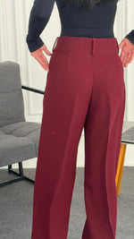 ESOS Waist Trouser Burgandy