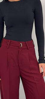 ESOS Waist Trouser Burgandy