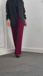 ESOS Waist Trouser Burgandy