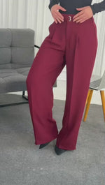 ESOS Waist Trouser Burgandy